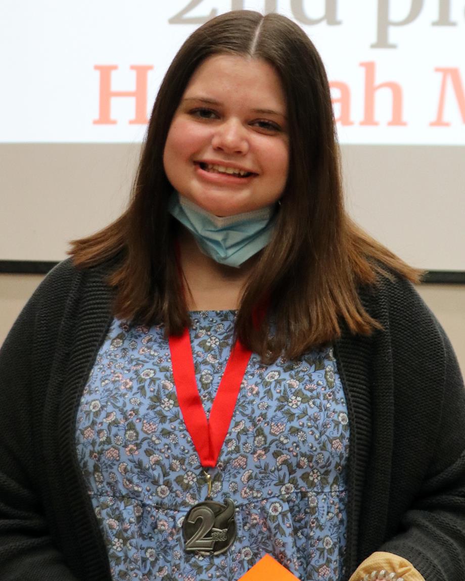 Hannah Mullis, Second Place, Biological Sciences